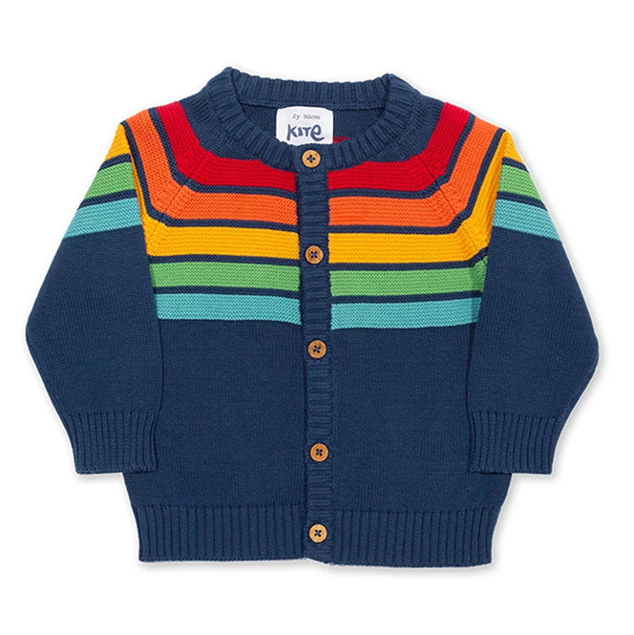 Kite Shine Bright Rainbow Cardi Cardigan