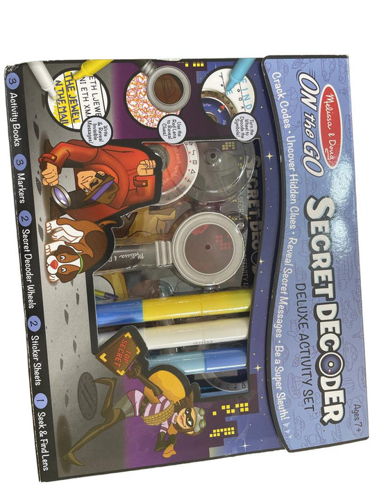 Preloved Toys - Secret Decoder Activity Set. - Melissa & Doug