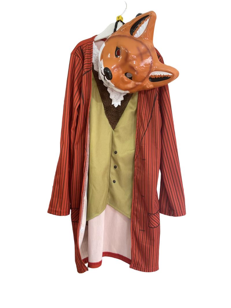 Preloved Rubies - Mr Fox Costume, Top And Mask. (7-8y)