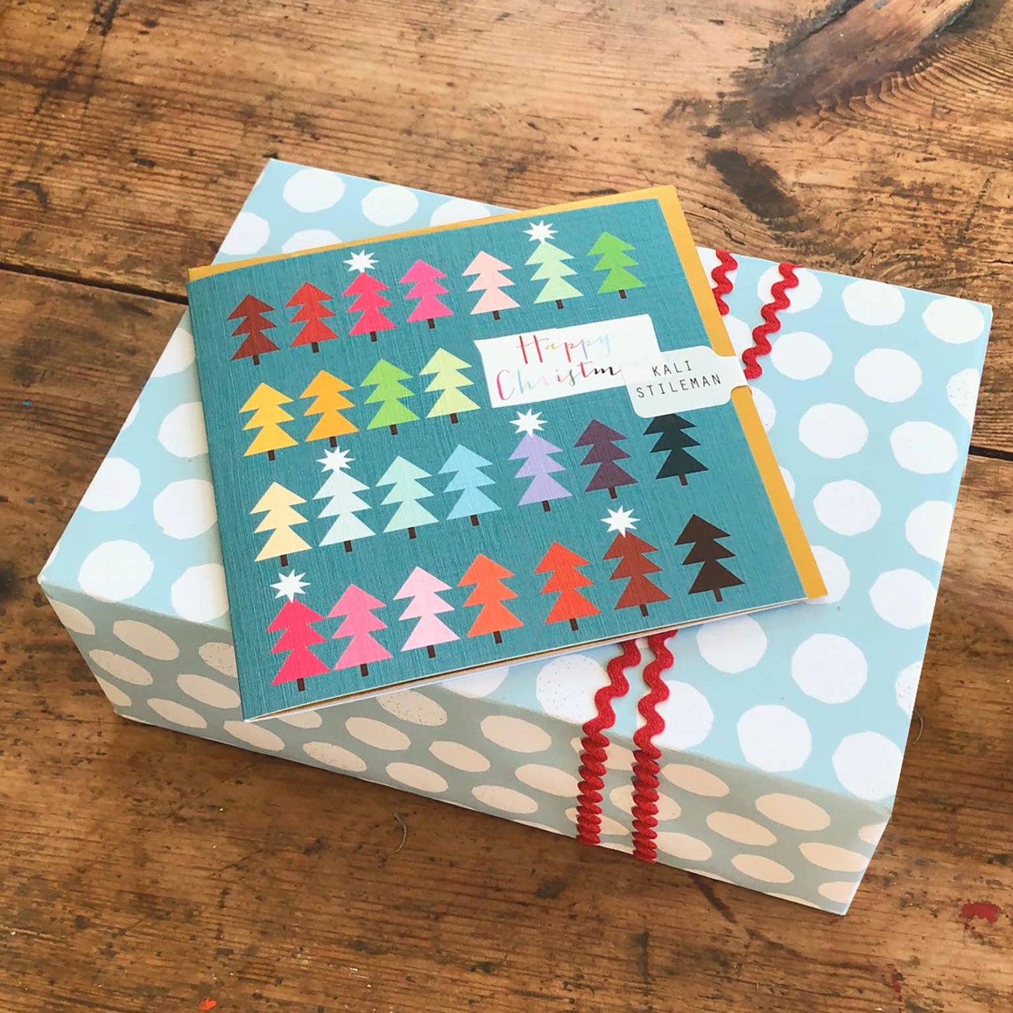 TF03 Christmas Tree Greetings Card