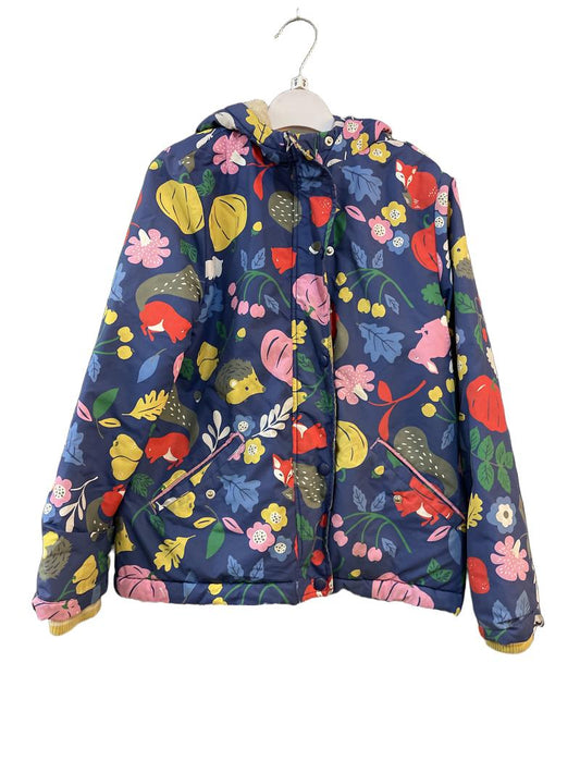 Preloved Mini Boden - Blue Forest Print Jacket (9-10y)