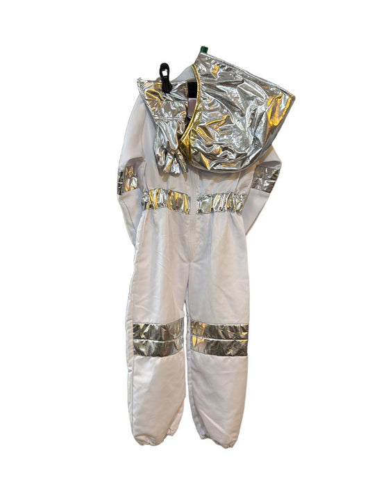 Preloved Melissa & Doug - White Astronaut Costume With Gloves And Helmet (3-4y, 4-5y, 5-6y)