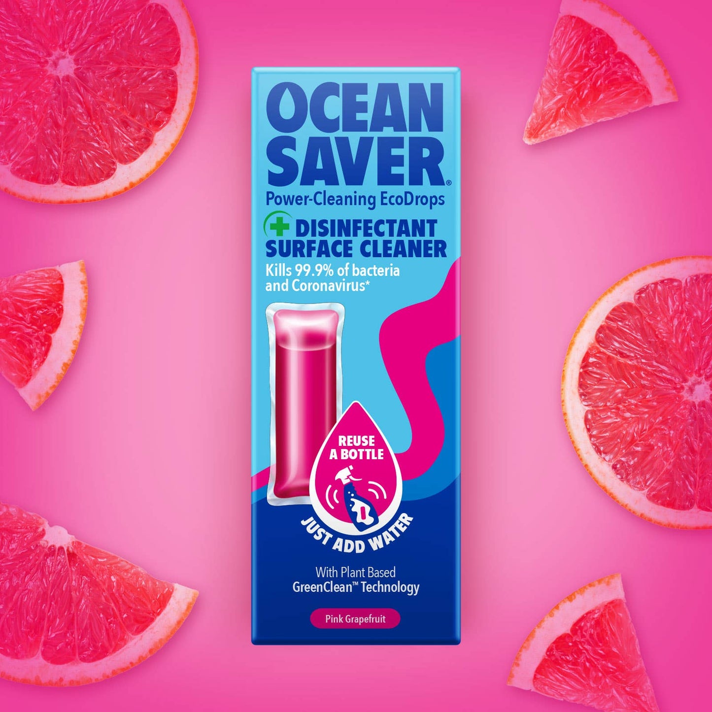 OceanSaver Disinfectant EcoDrop 12 pack