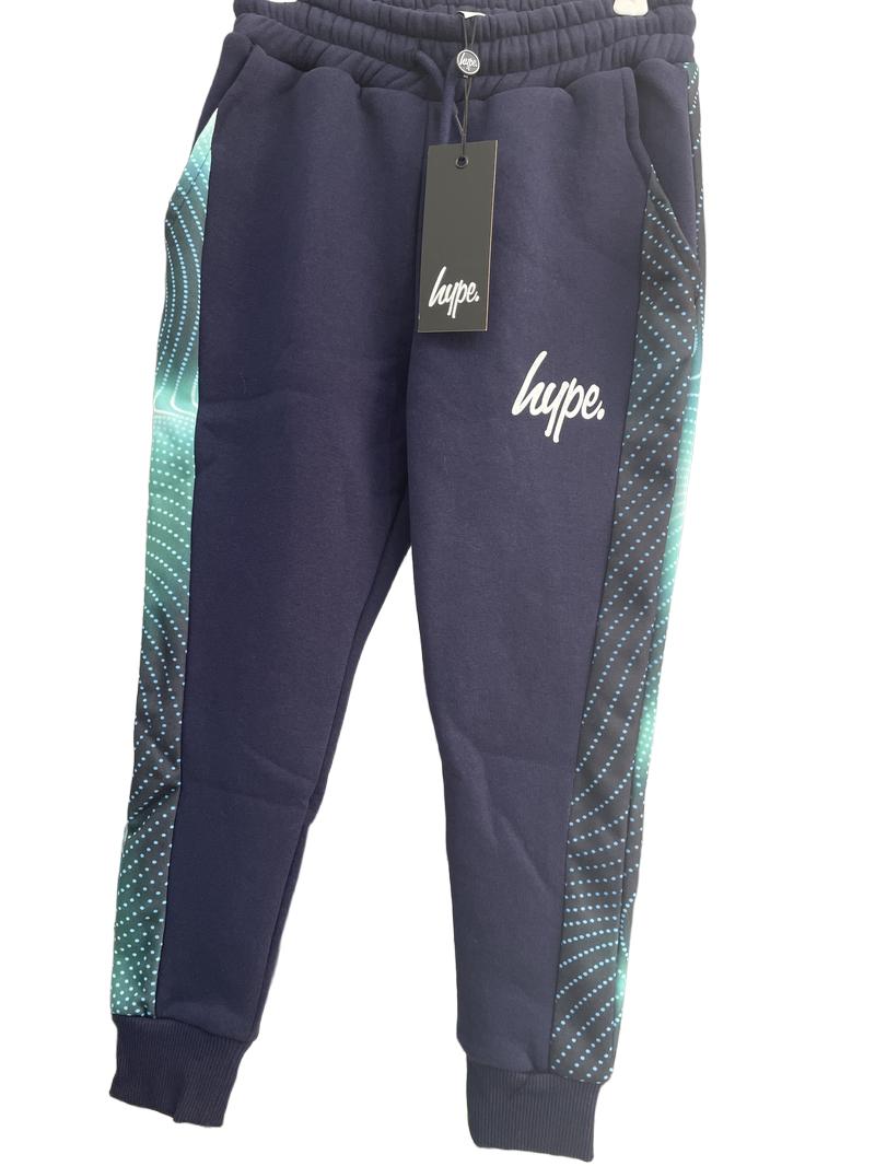 Preloved Hype - Navy Joggers, NEW With Tags (7-8y)