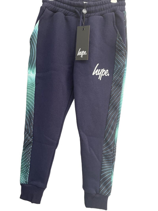 Preloved Hype - Navy Joggers, NEW With Tags (7-8y)