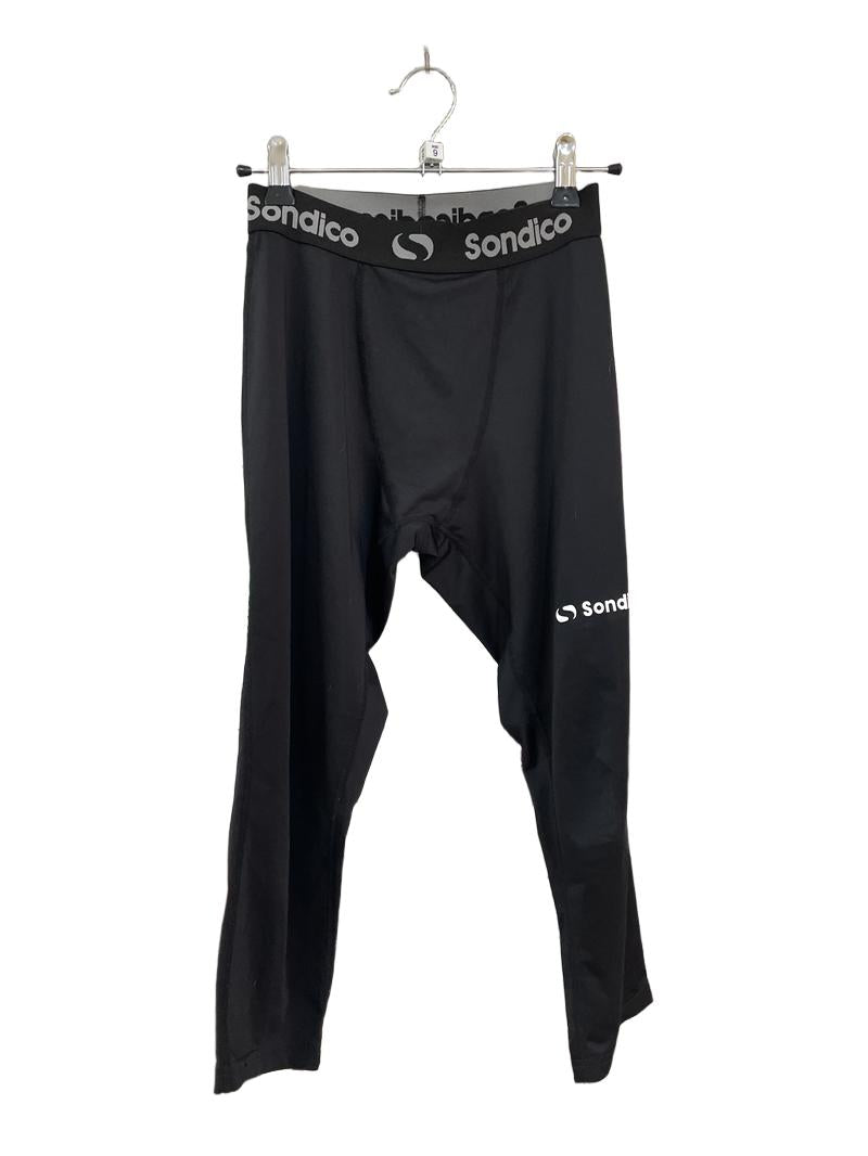 Preloved Sondico - Black Thermal Under Trousers Leggings, S (9-10y)