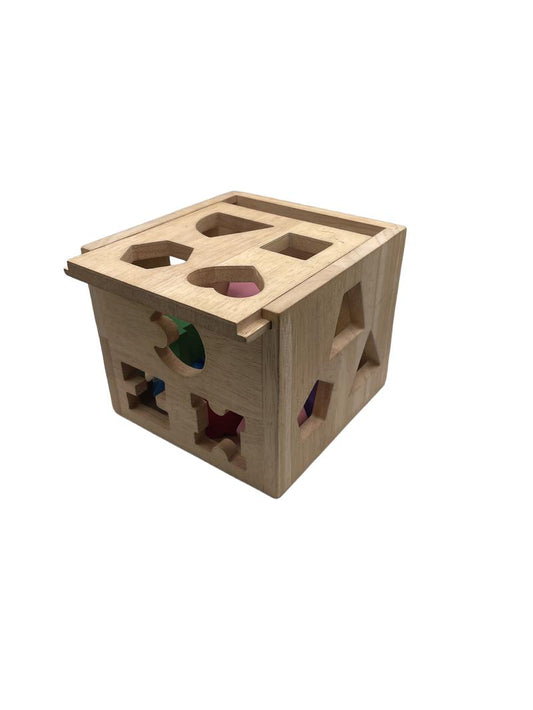 Preloved Wooden Shape Sorting Set - Jaques London