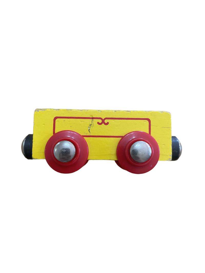 Preloved Toys - Yellow And Red Train Carriage. - Unknown Brand