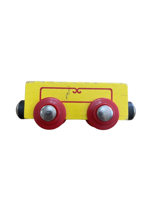 Preloved Toys - Yellow And Red Train Carriage. - Unknown Brand