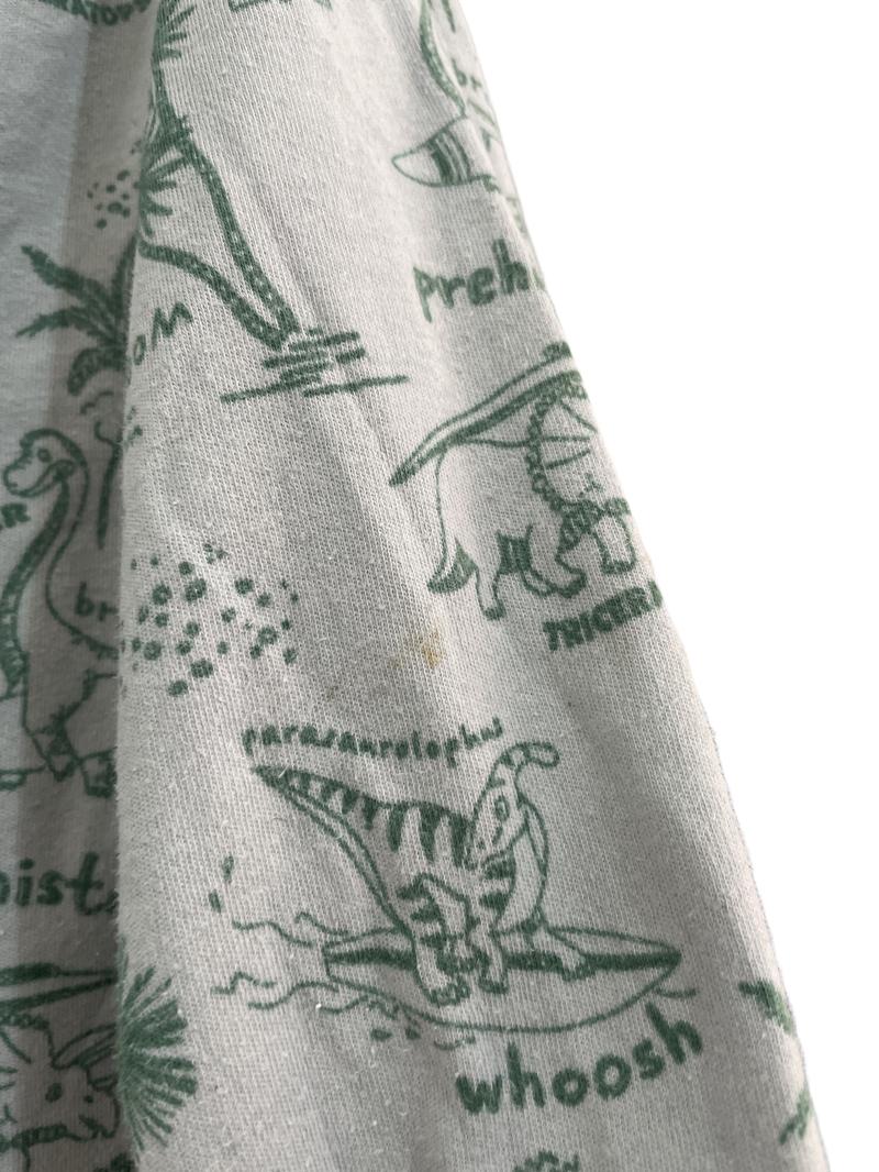 Preloved John Lewis - Green Dinosaur Long Sleeve Pyjamas. (5y)
