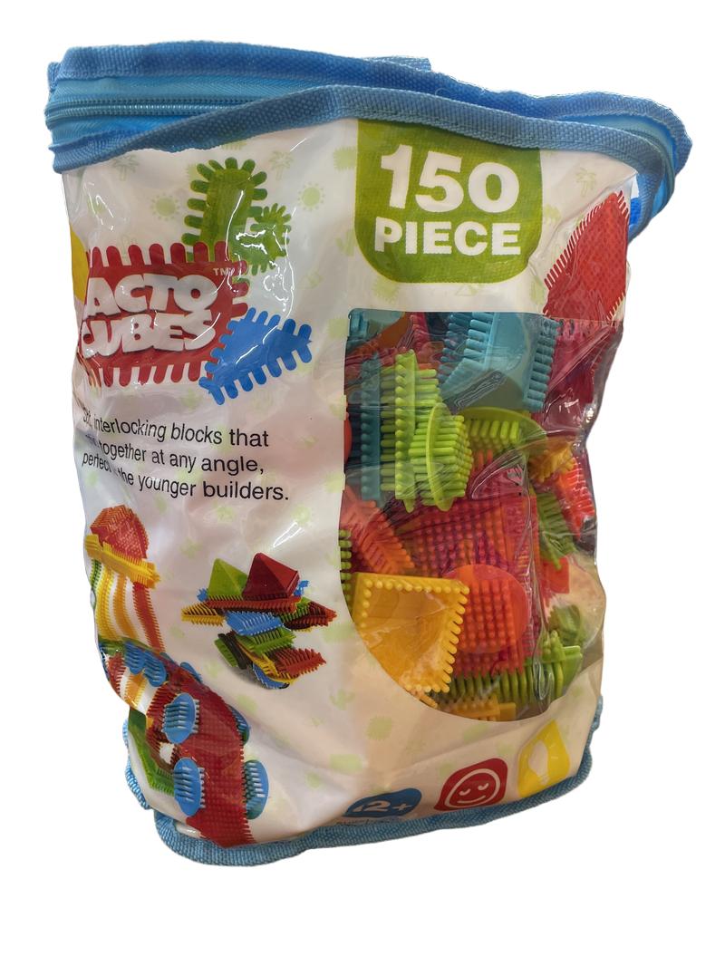 Preloved Toys - 150 Piece Assortment, In Carrying Bag - Cactocubes