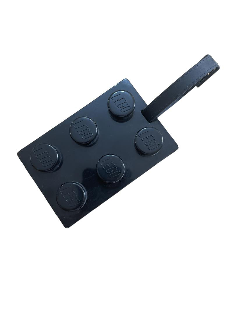 Preloved Funtastic Limited - Black Lego Luggage Tag.