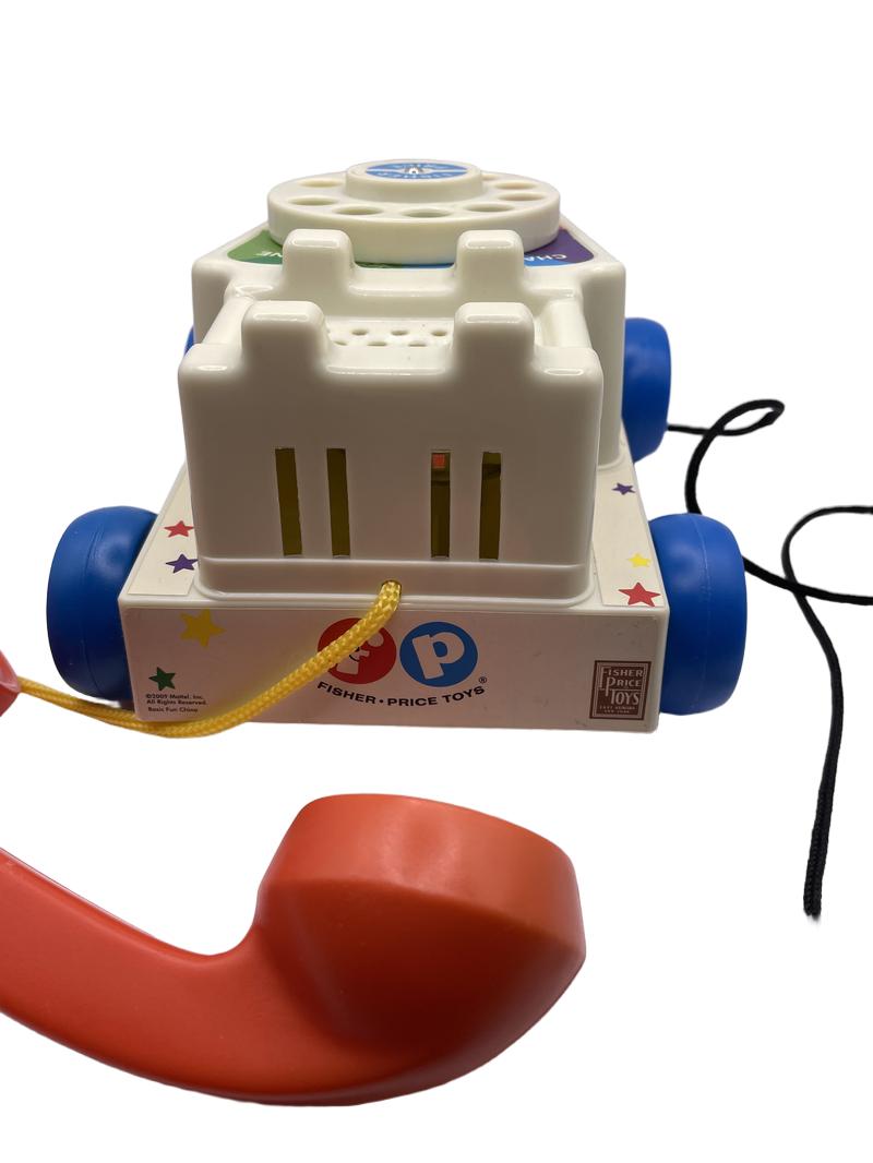 Preloved Retro Vintage Telephone Pull Toy - Fisher Price - Toys