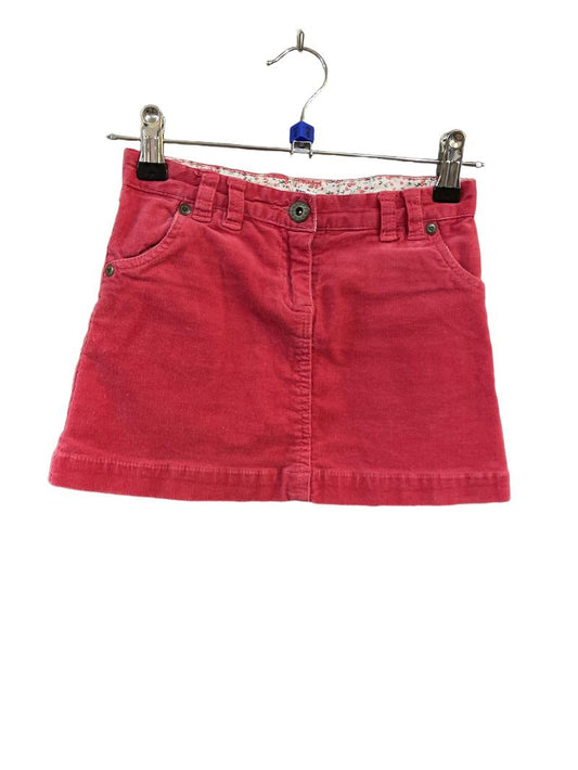 Preloved John Lewis - Pink Corduroy Mini Skirt (6-7y)