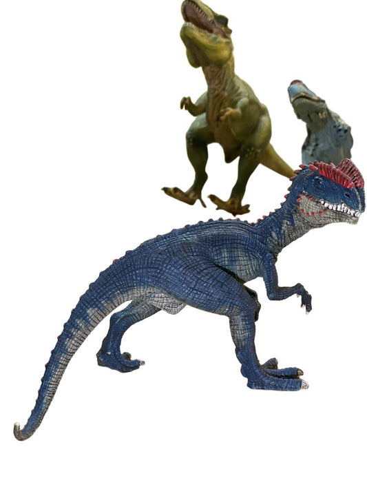 Preloved Toys - Dilophosaurus - Blue Dinosaur - Schleich