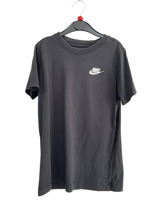 Preloved Nike - Black Short Sleeve T-shirt (8-9y)