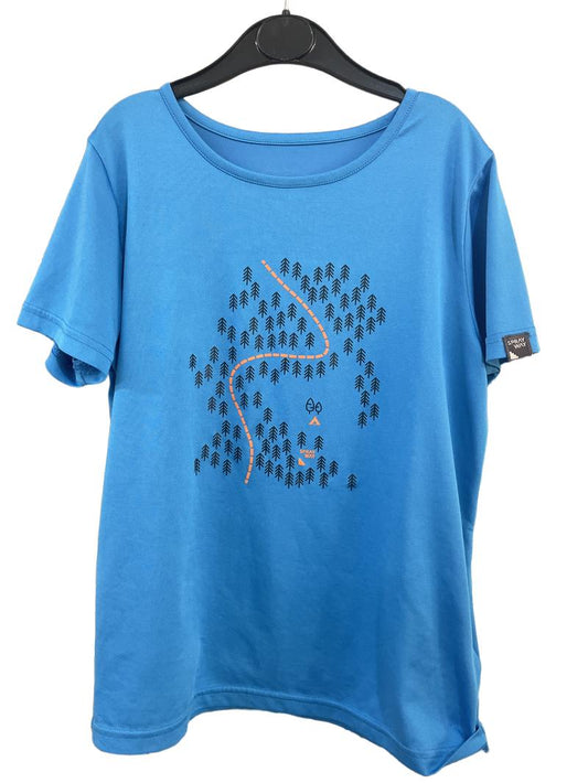 Preloved Sprayway - Blue Forest Quick-dry T Shirt (6-7y)