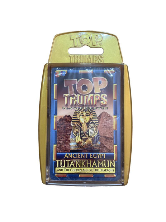 Preloved Toys - Ancient Egypt Tutankhamun Card Game, NEW In Wrap - Top Trumps