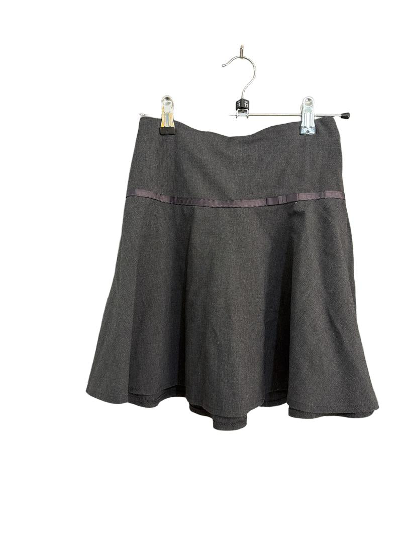 Preloved BHS - Gray School Skirt (11-12y)