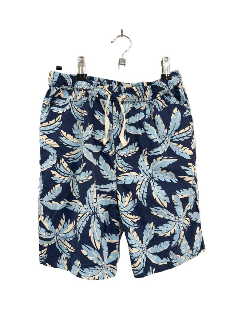 Preloved John Lewis - Blue Palm Print Shorts (12-13y)