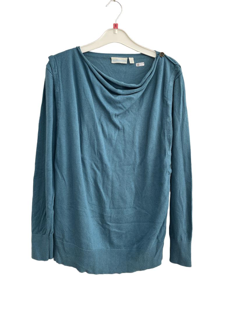 Preloved Jojo Maman Bebe - Teal Nursing Maternity Jumper (Small)