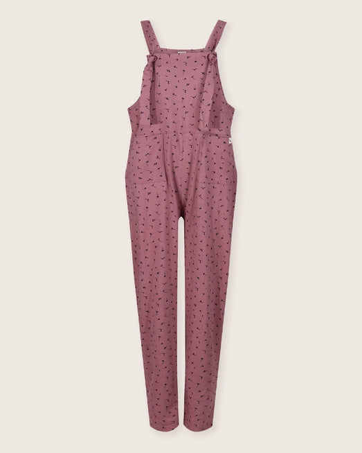 Lila Seedlings Print Dungarees