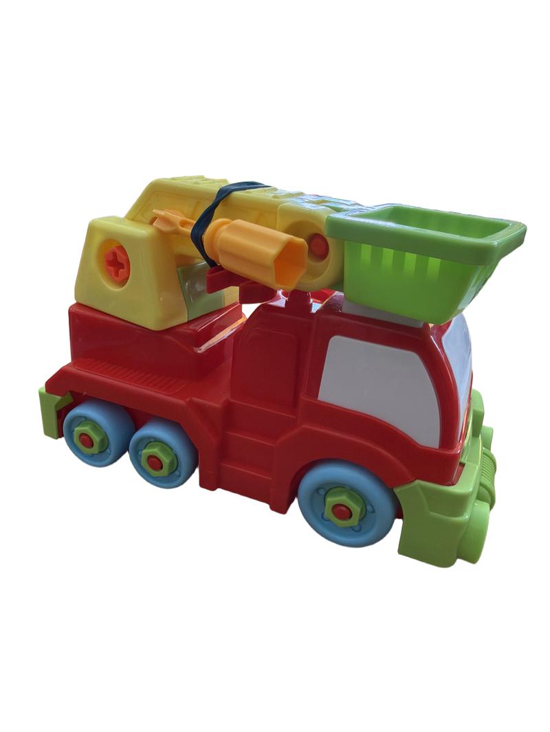 Preloved Toys - Plastic Take Apart Excavator Kit - Unknown Brand