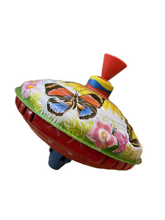 Preloved Toys - Classic Metal Spinning Top Toy - LBZ