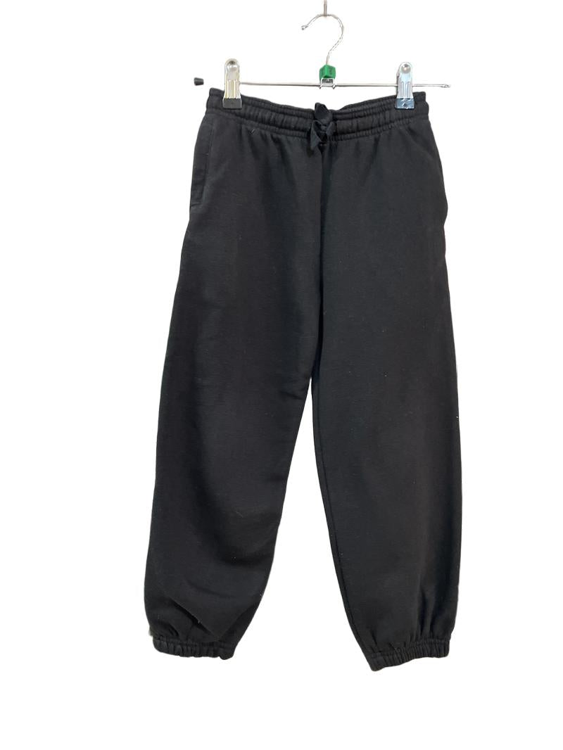 Preloved John Lewis - Black Joggers Sweat Pants (5-6y)