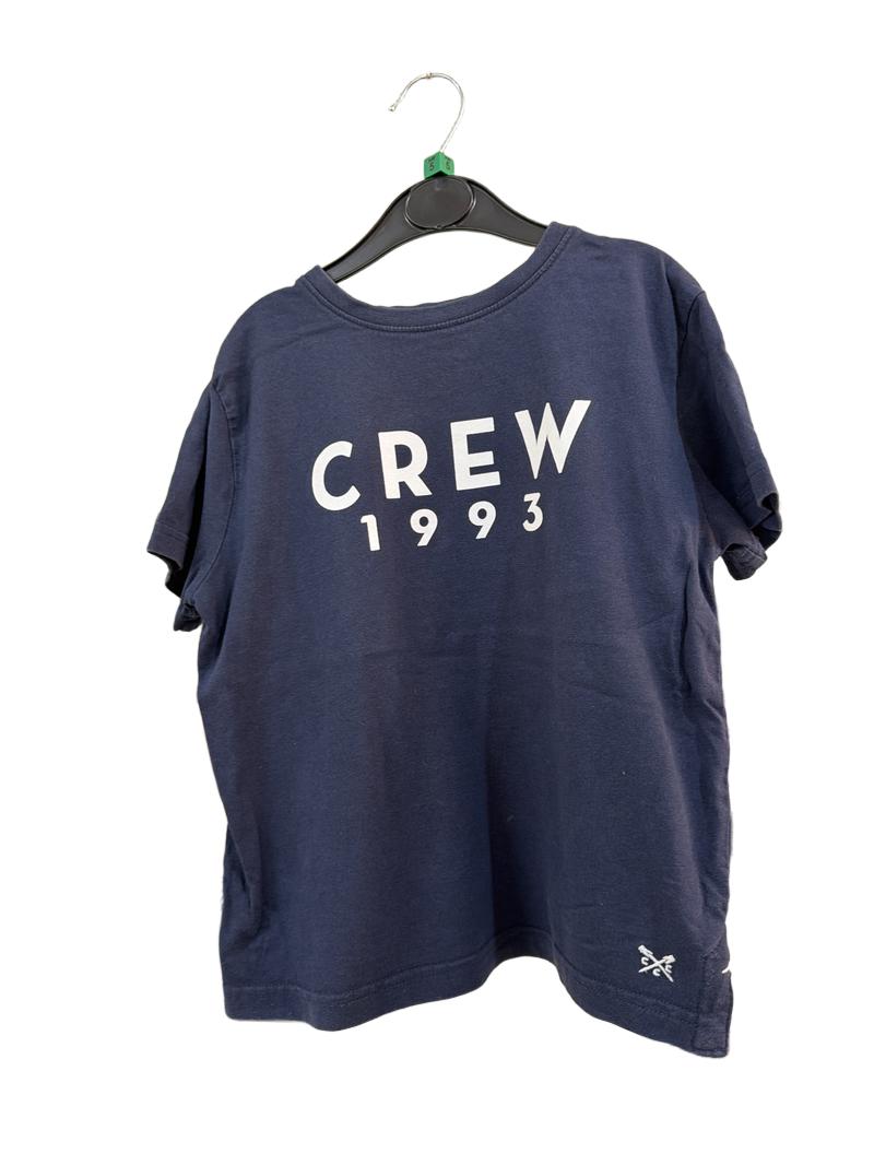 Preloved CCC Kids - Crew Clothing Company - Navy "CREW" T Shirt (5-6y)