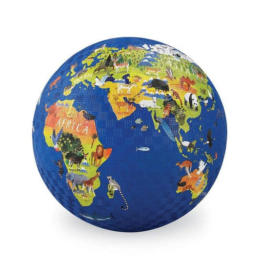 Crocodile Creek World Playball – 5 Inch Kids Playground Ball