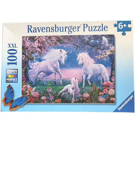 Preloved Toys - Unicorn Grove 100 Piece Puzzle, NEW In Box - Ravensburger
