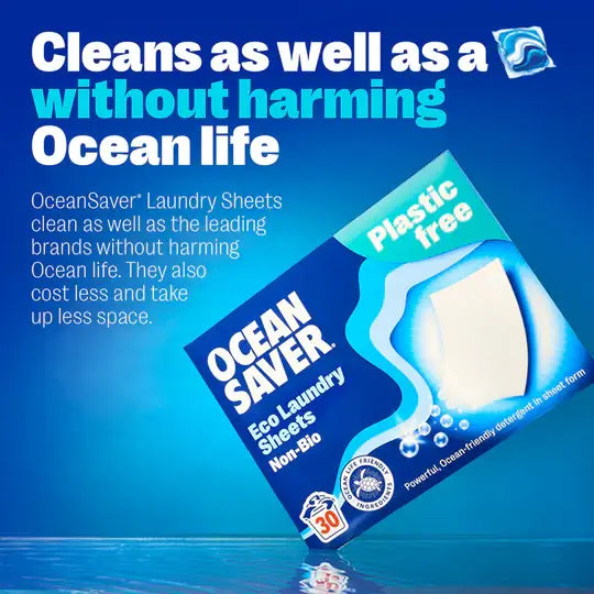 Ocean Saver Laundry Sheets 30 Wash