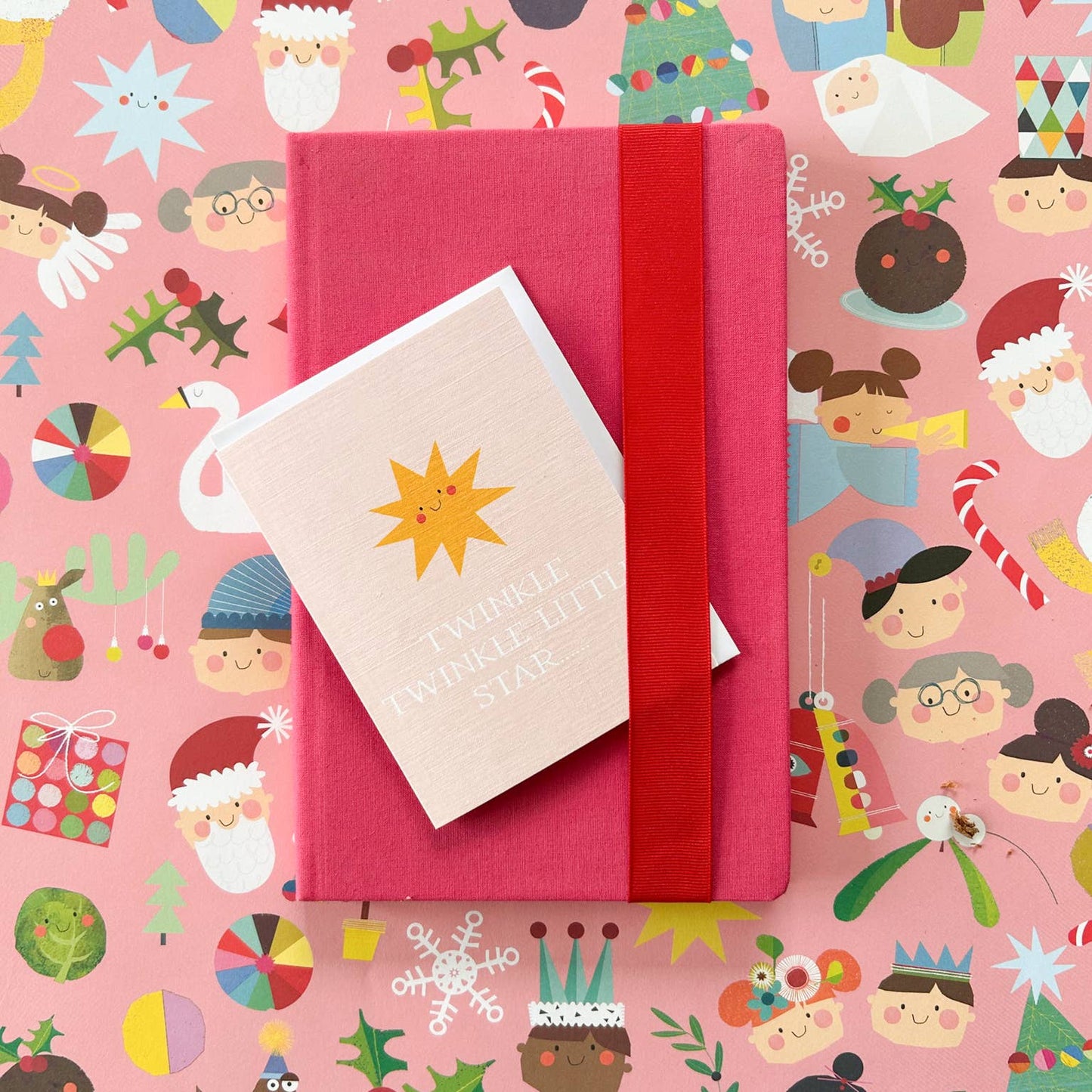 TPK05 Mini Star Christmas Card