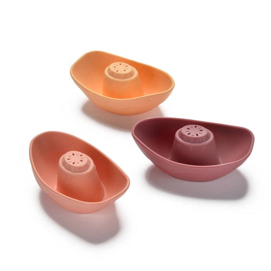 Stacking Boats - Coral