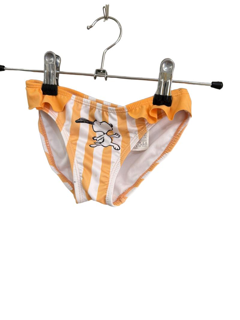 Preloved Zara Kids - Orange Peanuts Swim Suit (3-4y)