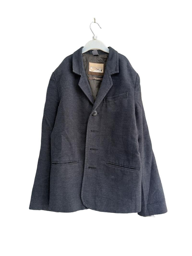 Preloved Zara Kids - Charcoal Blazer Jacket. (9-10y)