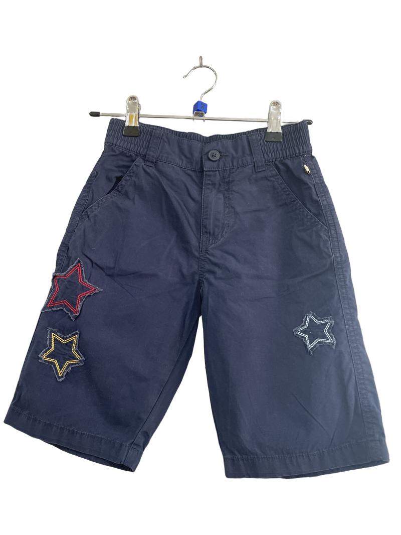 Preloved Frugi - Navy Star Applique Shorts (6-7y) - Shorts