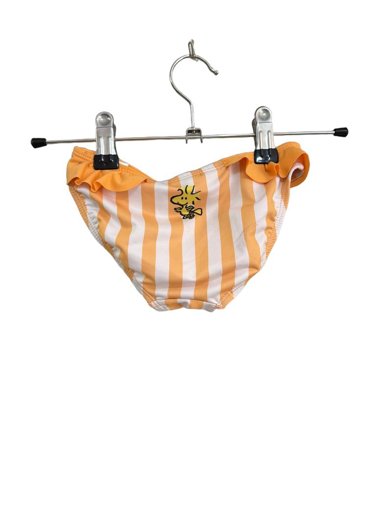Preloved Zara Kids - Orange Peanuts Swim Suit (3-4y)