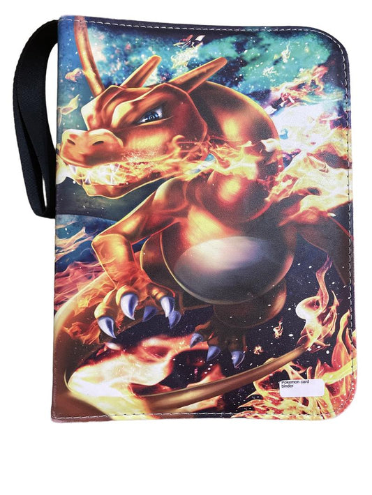 Preloved Toys - Pokemon Card Case Binder With Dragon - Unknown Brand
