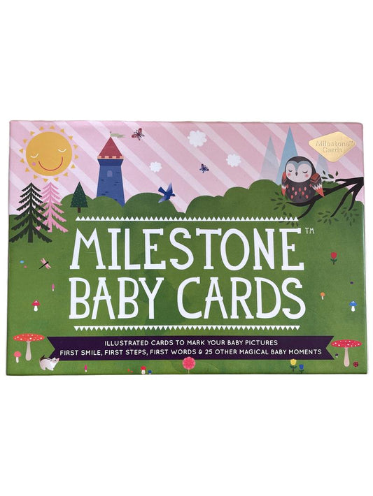 Preloved Milestone Baby Cards - Milestone Cards
