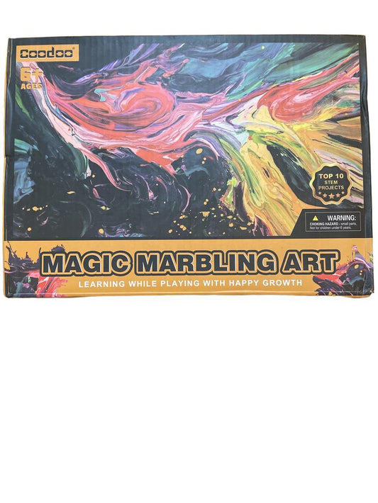 Preloved Toys - Magic Marbling Art Kit, NEW In Box - Coodoo
