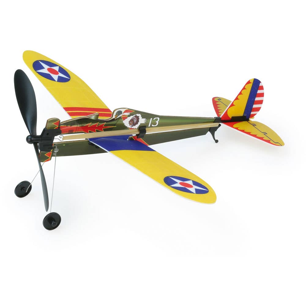 Rubber Band Airplane Classic Flying Toy