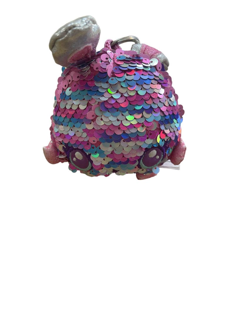Preloved Smiggle - Sequin Rabbit Keyring