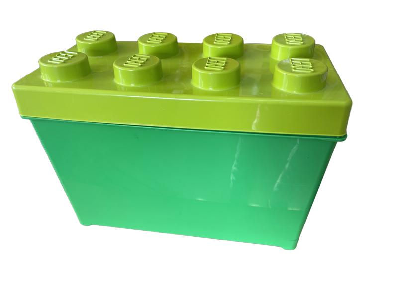 Preloved Toys - Green Lego Box With 80+ Duplo Pieces - Lego