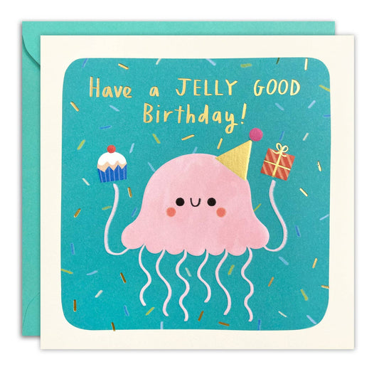 Jelly Good Birthday Square Peg Card