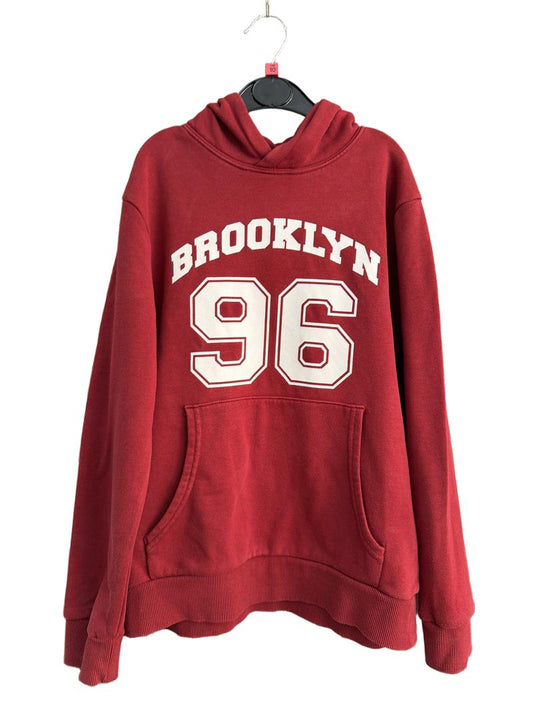 Preloved Marks & Spencer - Maroon Brooklyn Sweatshirt Hoodie (10-11y)