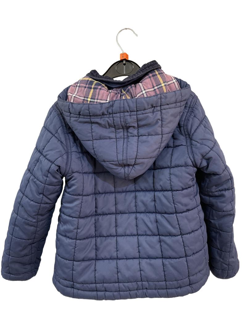 Preloved Mini Boden - Navy Quilted Jacket (4-5y)