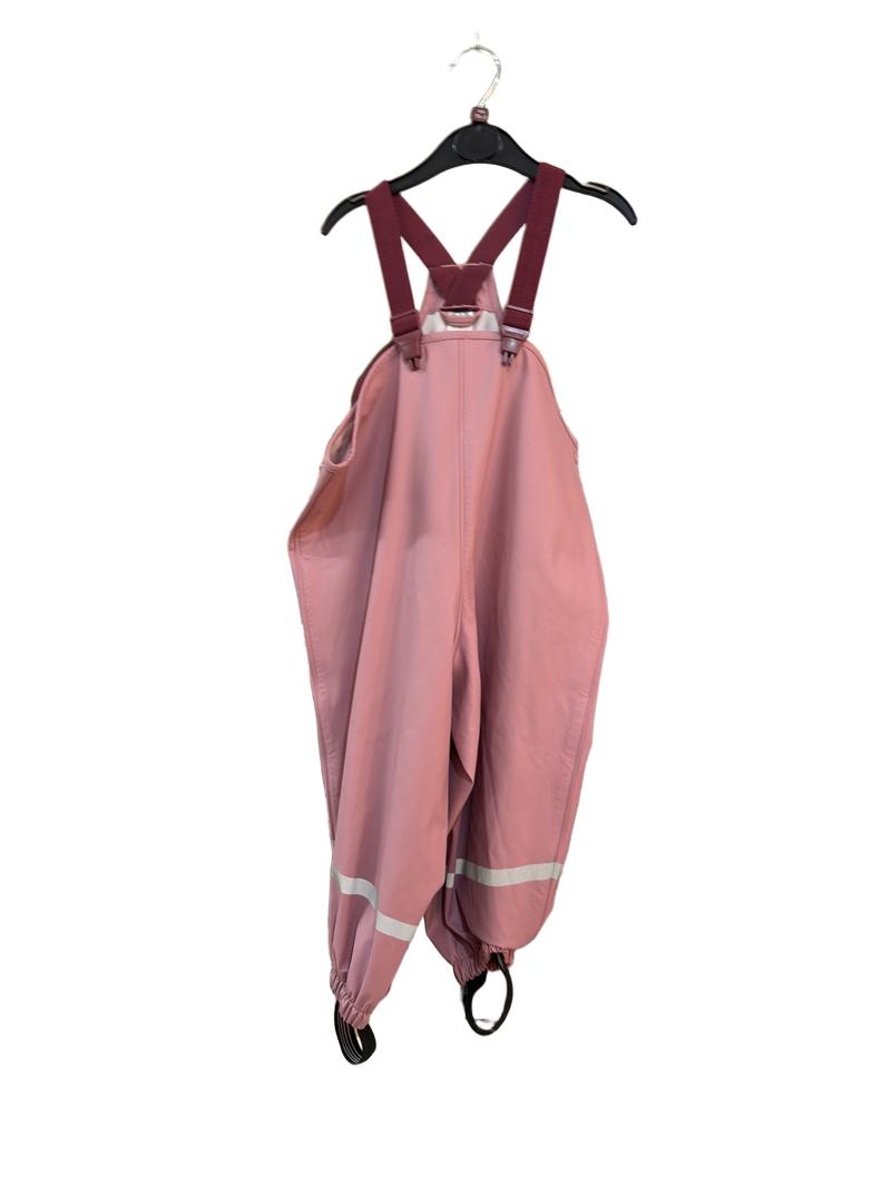 Preloved FIX - Pink Waterproof Bib Trousers (18-24m)