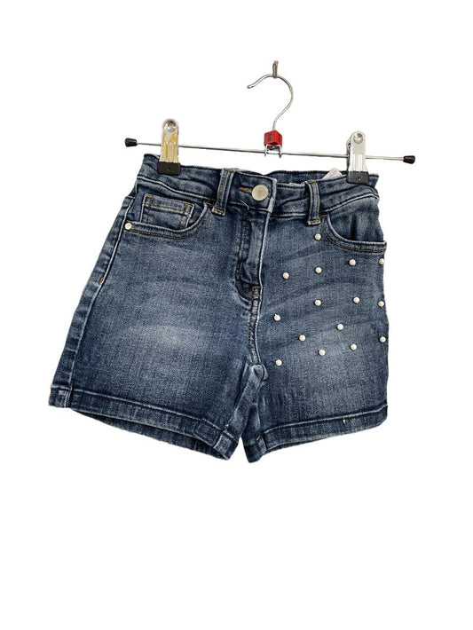 Preloved Next - Denim Pearl Shorts (8-9y)